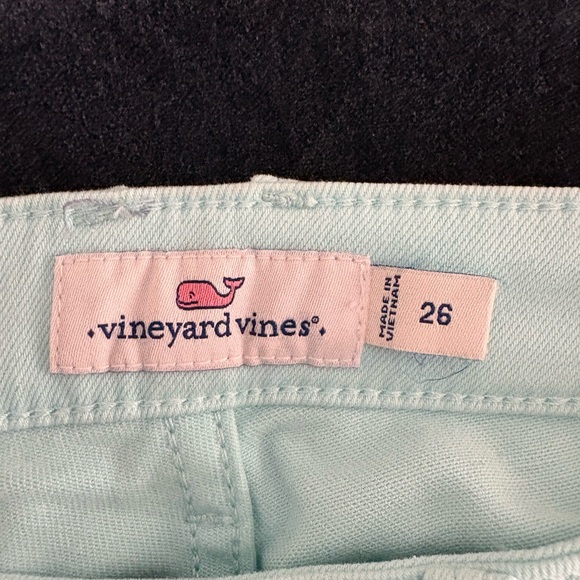Vineyard Vines Cropped Mint Jeans - 26 - Picture 2 of 4